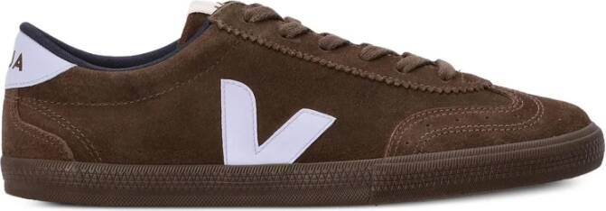 Veja Bruine Suède Veterschoen Sneaker