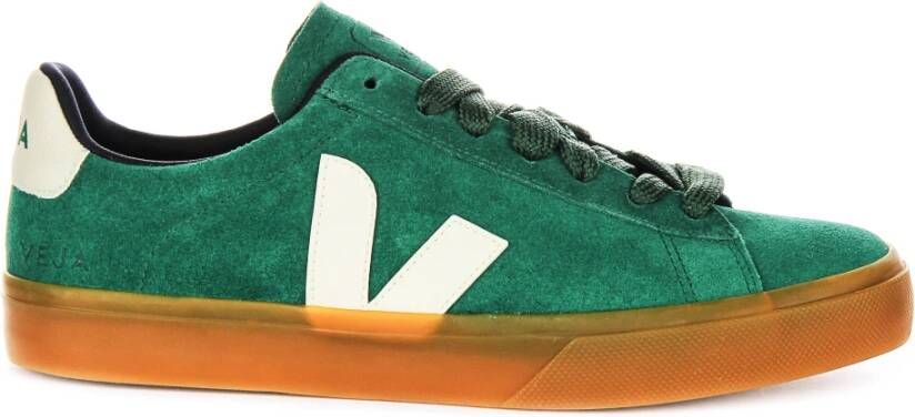 VEJA Campo Bold sneakers groen Suede Lage sneakers Unisex - Foto 4