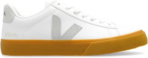 Veja Minimalistische Witte Leren Sneakers White Dames