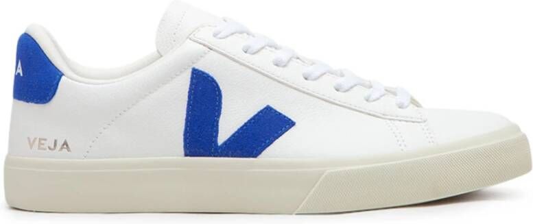 Veja Sneakers van gerecycled leer met rubberen zool White Heren