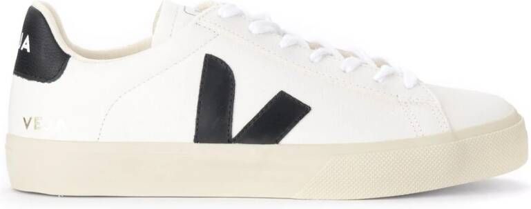 Veja Schoenen Wit Campo Leather Sneakers Wit Cp051537 - Foto 3
