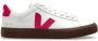 Veja Campo leren sneakers wit roze - Thumbnail 2