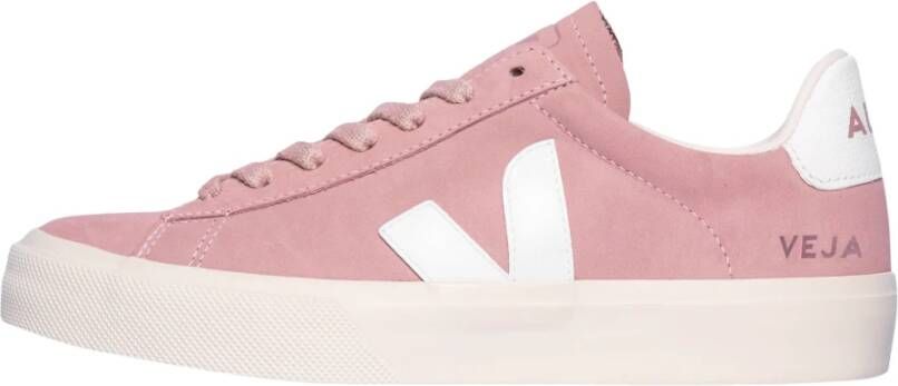 Veja Campo Nubuck Sneakers Roze Dames