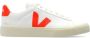 Veja Leren Logo Sneakers Vetersluiting Ronde Neus White - Thumbnail 10