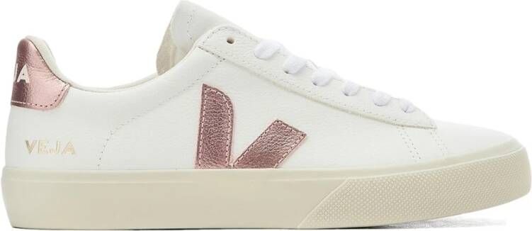 Veja Campo Chromefree Leather Dames Sneakers Schoenen Leer Wit CP0503128A - Foto 11