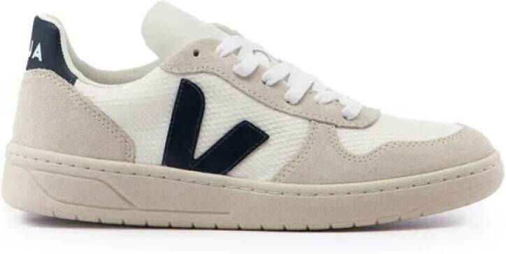 Veja Canvas Sneakers Blauw Detail Multicolor Heren