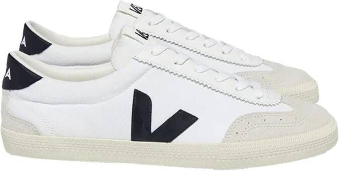 Veja Canvas Sneakers Volley Style White Dames