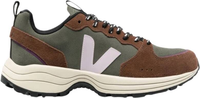 Veja Chunky Suede Sneakers Green Dames