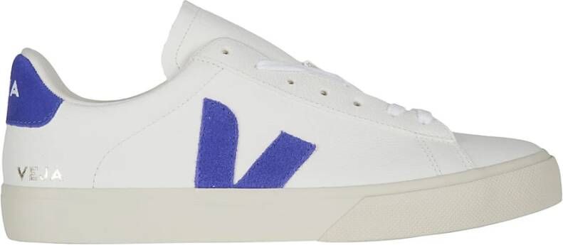 Veja Sneakers van gerecycled leer met rubberen zool White Heren