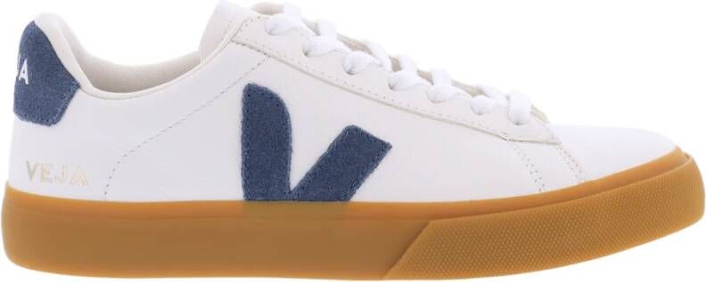 Veja Synthetisch Chromevrij Leer White Dames