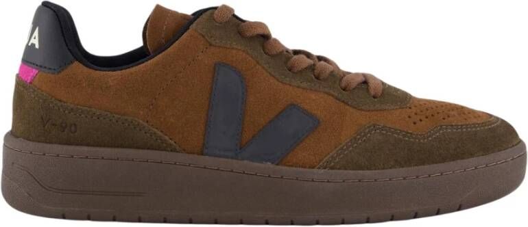 Veja Dames V-90 Sneakers Brown Dames