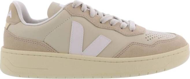 Veja Multicolor V-90 Sneakers met Veters Beige Dames