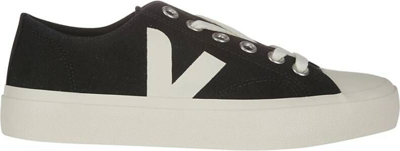 VEJA Wata II Low Canvas | Black Pierre Zwart Canvas Lage sneakers Unisex - Foto 10