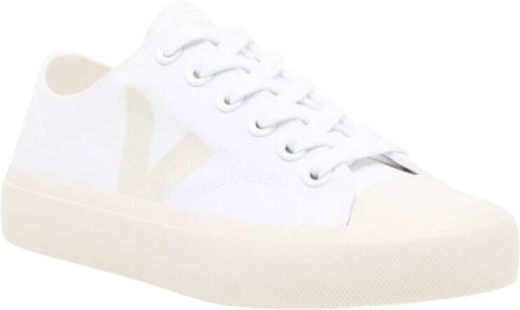 Veja Wata Ii Low Canvas Wit Pierr Blanco Y Piedra White Dames