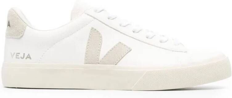 Veja Eco Leren Sneakers Beige Dames