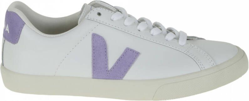 Veja Esplar Leather Sneakers Wit Dames