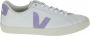 Veja Esplar Leather Sneakers Wit Dames - Thumbnail 1