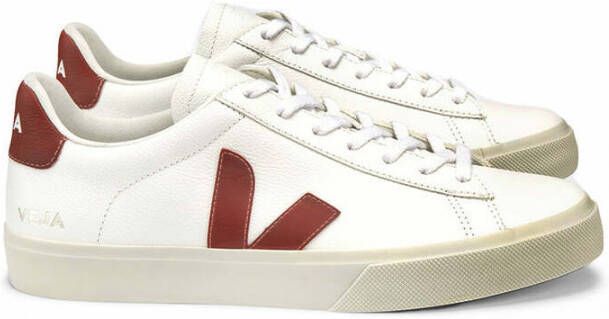 Veja Campo Chromefree Witte Rouille Sneakers White Unisex