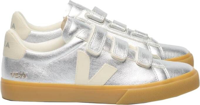 Veja Low-Top Sneakers Recife Logo in zilver