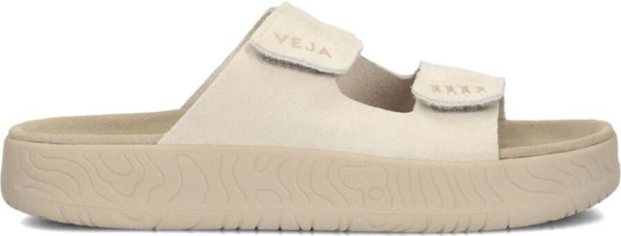 Veja Etna Dames Slippers Suède Taupe