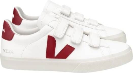 Veja Extra Witte Marsala Sneakers Wit Dames