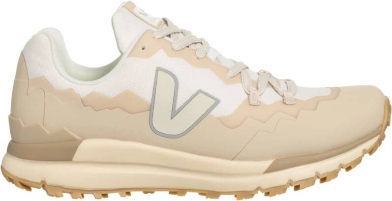 Veja Multicolor Vetersluiting Fitz Roy Sneakers Beige Dames - Foto 2