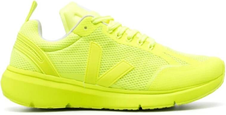 Veja Fluorescerend Geel Condor 2 Sneakers Groen Heren