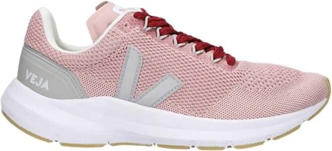 Veja Gerecyclede Polyester Gymschoenen Roze Dames