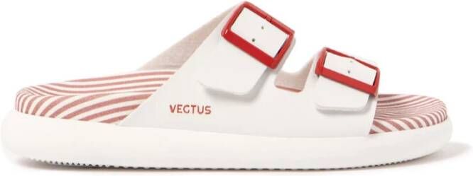 Veja Gestreepte Tanami Rode Sandalen Multicolor Dames