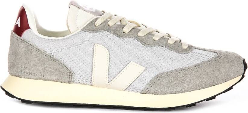 Veja Grijze Suède Mesh Sneakers voor Mannen