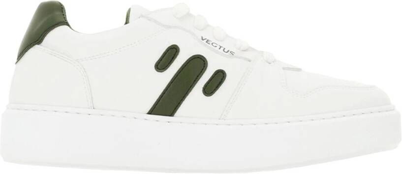 Veja Groene Cactus Vegan Sneakers met 4cm Platform White Heren