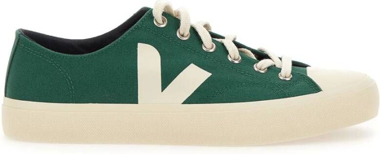 Veja Canvas Low-Top Sneakers Poker Pierre Green