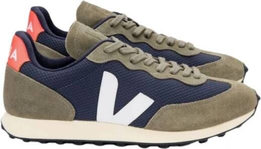 Veja Hoogwaardige Khaki Sneakers voor Heren Blauw Heren