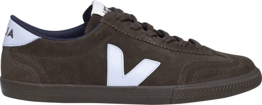 Veja Iconische Volley Suede Sneakers in Wit