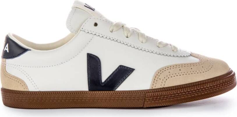 Veja Klassieke Wit Marineblauwe Sneakers voor Mannen - Foto 2