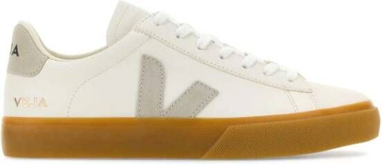 Veja Klassieke witte leren sneakers White Dames