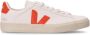 Veja Leren Logo Sneakers Vetersluiting Ronde Neus White - Thumbnail 26