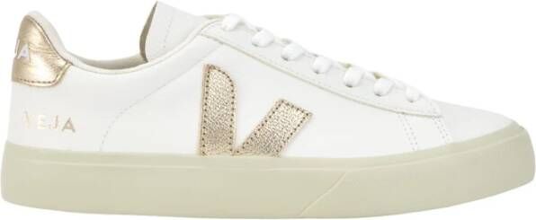 Veja Multicolore Leren Sneakers Wit Platine White Dames - Foto 20