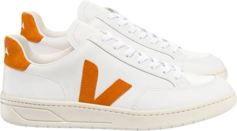 Veja Witte Sneakers van Pebble Leer voor Mannen Multicolor Heren - Foto 5