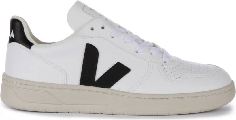 Veja V-10 den Patch Logo Geperforeerde Details Rubberen Zool White - Foto 12