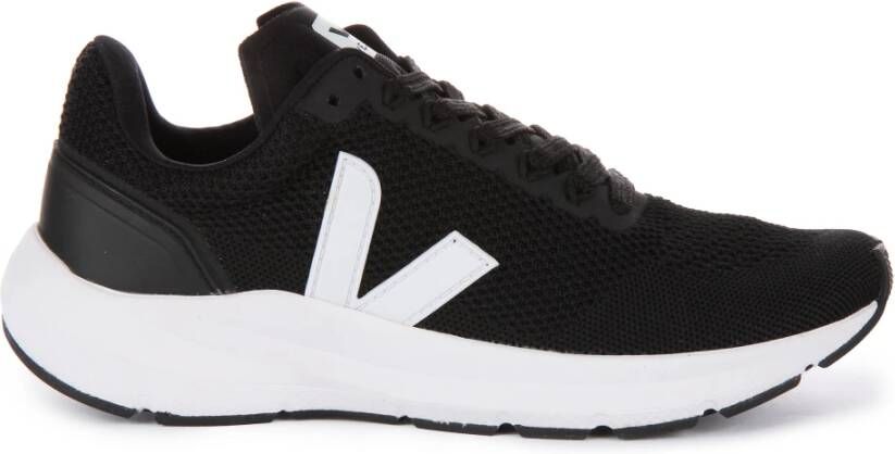 Veja Marlin V-Knit Zwart Wit Sneakers Black Heren