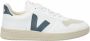 Veja Vx0702087B O22 Wit+Beige Blauw Logo Sneakers Wit - Thumbnail 2