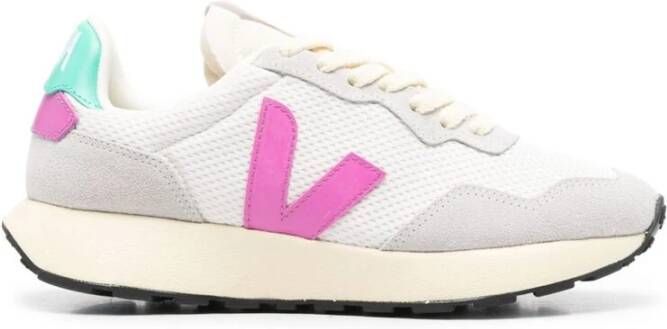Veja Mesh Lace-Up Sneakers Multicolor Dames
