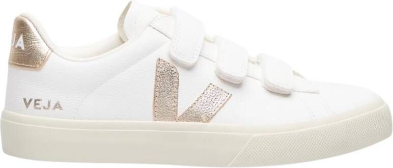 VEJA Lage Sneakers Dames Recife Logo Maat: 37 Materiaal: Leer Kleur: Wit - Foto 6