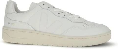 VEJA Lage Sneakers V-90 Maat: 41 Materiaal: Leer Kleur: Wit - Foto 18