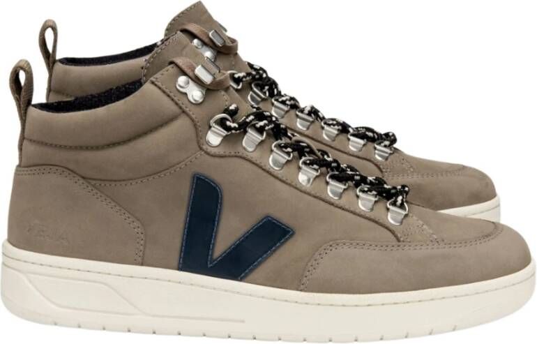 Veja Moonrockautico Hoge Sneakers Grijs Dames