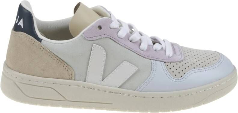 Veja Multicolor Suède Leren Sneakers voor Vrouwen Multicolor Dames - Foto 4