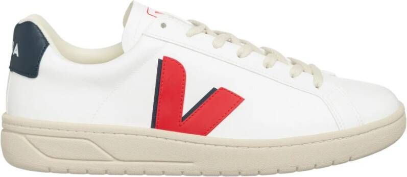 Veja Witte Synthetisch Leren Sneakers White Heren