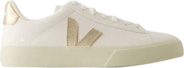 Veja Multicolore Leren Sneakers Wit Platine White Dames