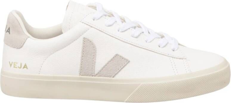 Veja Natuurlijk Suède Sneakers White Dames